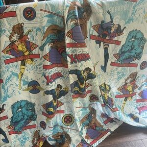 Vintage 1994 X-Men Window Panels Curtains GVC x2